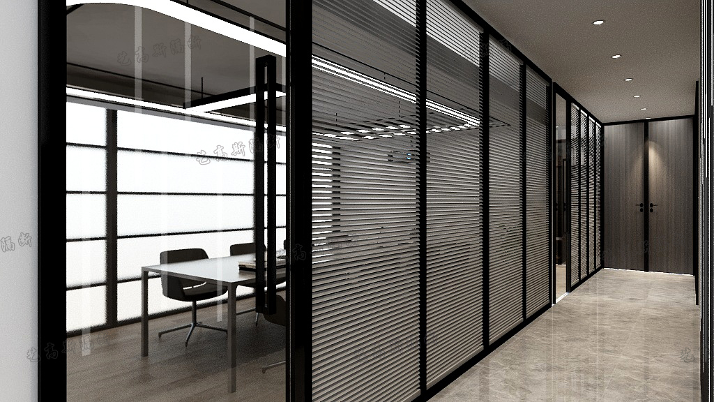 雙玻璃百葉隔斷 雙玻璃百葉隔斷